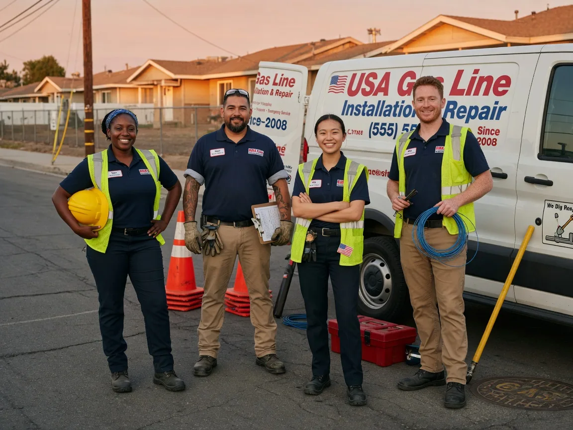 Gas Line Installation company in Huttig, AR